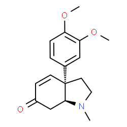 ChemSpider 2D Image | Mesembrenone | C17H21NO3