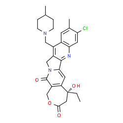 ChemSpider 2D Image | elomotecan | C29H32ClN3O4
