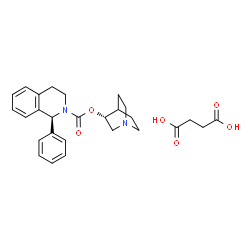 ChemSpider 2D Image | solifenacin succinate | C27H32N2O6