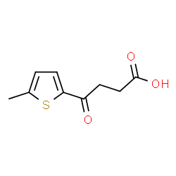 ChemSpider 2D Image | 4-(5-Methyl-2-thienyl)-4-oxobutyric acid | C9H10O3S