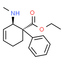 ChemSpider 2D Image | (1S,2R)-(+)-nortilidine | C16H21NO2