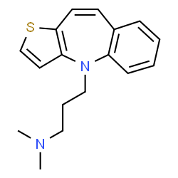 ChemSpider 2D Image | tienopramine | C17H20N2S