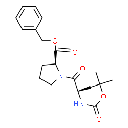 ChemSpider 2D Image | Benzyl N-{[(2-methyl-2-propanyl)oxy]carbonyl}-L-alanyl-L-prolinate | C20H28N2O5