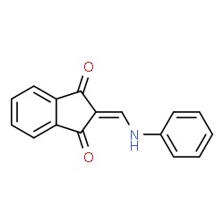 ChemSpider 2D Image | 2-(Anilinomethylene)-1H-indene-1,3(2H)-dione | C16H11NO2