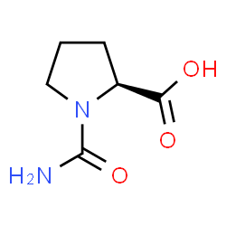 ChemSpider 2D Image | 1-Carbamoyl-L-proline | C6H10N2O3