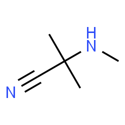 ChemSpider 2D Image | 2-Methyl-2-(methylamino)propanenitrile | C5H10N2