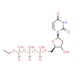 ChemSpider 2D Image | ethyl-dUTP | C11H19N2O14P3
