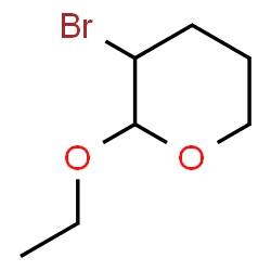 ChemSpider 2D Image | 3-Bromo-2-ethoxytetrahydro-2H-pyran | C7H13BrO2