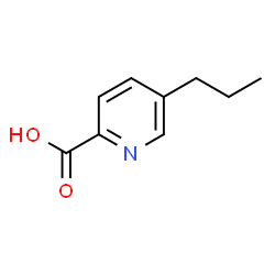 ChemSpider 2D Image | 5-Propyl-2-pyridinecarboxylic acid | C9H11NO2