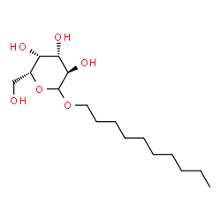 ChemSpider 2D Image | Decyl D-galactopyranoside | C16H32O6