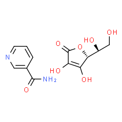 ChemSpider 2D Image | NIACINAMIDE ASCORBATE | C12H14N2O7