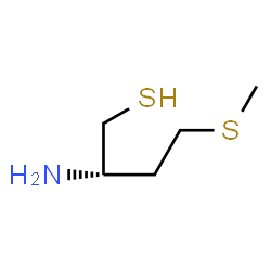 ChemSpider 2D Image | (2S)-2-Amino-4-(methylsulfanyl)-1-butanethiol | C5H13NS2