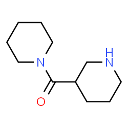 ChemSpider 2D Image | 1-(3-piperidinylcarbonyl)piperidine | C11H20N2O