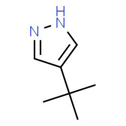 ChemSpider 2D Image | 4-(tert-Butyl)-1H-pyrazole | C7H12N2