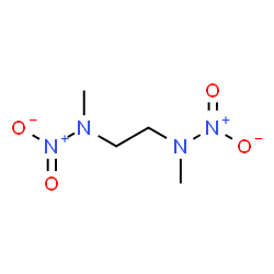 ChemSpider 2D Image | N,N'-Dimethyl-N,N'-dinitro-1,2-ethanediamine | C4H10N4O4
