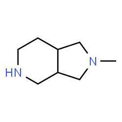 ChemSpider 2D Image | 2-Methyloctahydropyrrolo[3,4-c]pyridine | C8H16N2