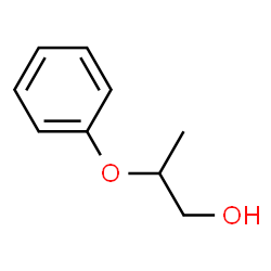 ChemSpider 2D Image | 2-Phenoxypropanol | C9H12O2