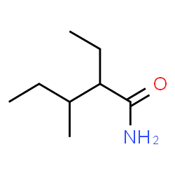 ChemSpider 2D Image | Valnoctamide | C8H17NO