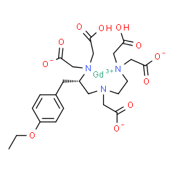 ChemSpider 2D Image | Gadoxetic acid | C23H30GdN3O11