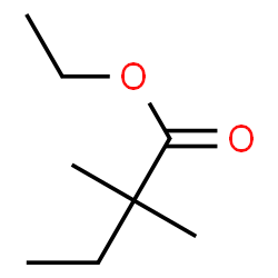 ChemSpider 2D Image | Ethyl 2,2-dimethylbutanoate | C8H16O2