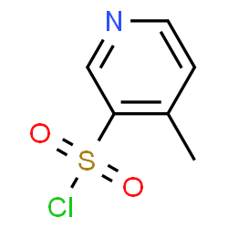 ChemSpider 2D Image | 4-Methyl-3-pyridinesulfonyl chloride | C6H6ClNO2S