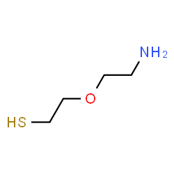 ChemSpider 2D Image | 2-(2-Aminoethoxy)ethanethiol | C4H11NOS
