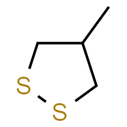 ChemSpider 2D Image | 4-Methyl-1,2-dithiolane | C4H8S2