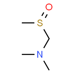 ChemSpider 2D Image | N,N-Dimethyl-1-(methylsulfinyl)methanamine | C4H11NOS