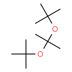 ChemSpider 2D Image | 2-(1-tert-butoxy-1-methyl-ethoxy)-2-methyl-propane | C11H24O2
