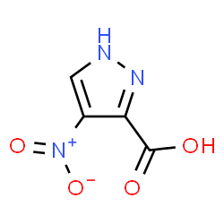 ChemSpider 2D Image | 4-Nitro-3-pyrazolecarboxylic acid | C4H3N3O4