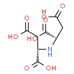 ChemSpider 2D Image | (2S,2'S)-2,2'-Iminodisuccinic acid | C8H11NO8