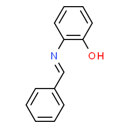 ChemSpider 2D Image | 2-(benzylidene-amino)-phenol | C13H11NO