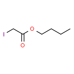 ChemSpider 2D Image | Butyl iodoacetate | C6H11IO2