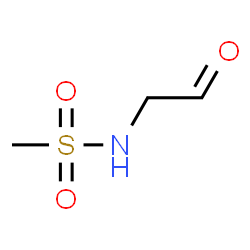 ChemSpider 2D Image | N-(2-Oxoethyl)methanesulfonamide | C3H7NO3S