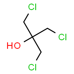 ChemSpider 2D Image | 1,3-Dichloro-2-(chloromethyl)-2-propanol | C4H7Cl3O