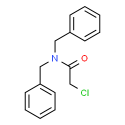 ChemSpider 2D Image | N,N-Dibenzyl-2-chloroacetamide | C16H16ClNO