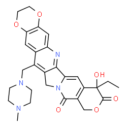 ChemSpider 2D Image | Lurtotecan | C28H30N4O6