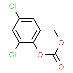 ChemSpider 2D Image | 2,4-Dichlorophenyl methyl carbonate | C8H6Cl2O3