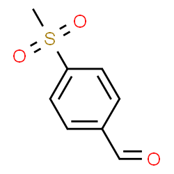 ChemSpider 2D Image | 4-Methylsulfonyl benzaldehyde | C8H8O3S