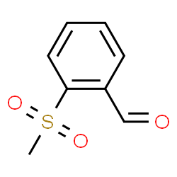 ChemSpider 2D Image | 2-Methylsulfonylbenzaldehyde | C8H8O3S