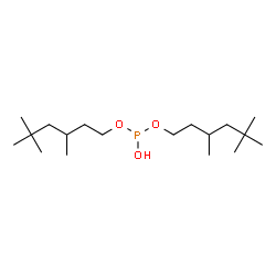 ChemSpider 2D Image | Bis(3,5,5-trimethylhexyl) hydrogen phosphite | C18H39O3P