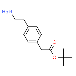 ChemSpider 2D Image | TERT-BUTYL [4-(2-AMINO-ETHYL)-PHENYL]-ACETATE | C14H21NO2