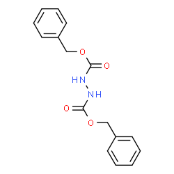 ChemSpider 2D Image | Dibenzyl 1,2-hydrazinedicarboxylate | C16H16N2O4