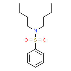 ChemSpider 2D Image | N,N-DIBUTYLBENZENESULFONAMIDE | C14H23NO2S