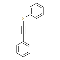 ChemSpider 2D Image | [(Phenylethynyl)sulfanyl]benzene | C14H10S