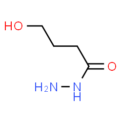 ChemSpider 2D Image | 4-Hydroxybutanehydrazide | C4H10N2O2