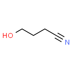 ChemSpider 2D Image | 4-Hydroxybutanenitrile | C4H7NO