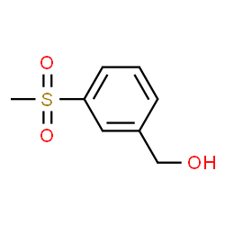 ChemSpider 2D Image | [3-(Methylsulfonyl)phenyl]methanol | C8H10O3S