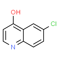 ChemSpider 2D Image | 6-Chloro-4-quinolinol | C9H6ClNO