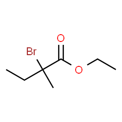 ChemSpider 2D Image | Ethyl 2-bromo-2-methylbutanoate | C7H13BrO2